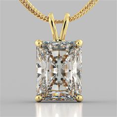 This gorgeous solitaire pendant features a new and improved cut, much more brilliant than the traditional emerald cut, Swarovski cubic zirconia stone set in four-prong basket setting. Available in 14K white gold, 14K yellow gold, or 14K rose gold. 1 carat = 6mm x 4mm 1.5 carat = 7mm x 5mm 2 carat = 8mm x 6mm Chain is not included. Visit our store: https://www.etsy.com/shop/SimonZJ Classic emerald cut: https://www.etsy.com/your/shops/SimonZJ/tools/listings/861626358 14k Gold Solitaire Necklace With Emerald Cut Diamond, Gold Solitaire Necklace With Emerald Cut Diamond Accents, Gold Solitaire Necklace With Emerald-cut Diamond Accents, Gold Solitaire Necklace With Emerald Cut Prong Setting, Classic Gold Solitaire Necklace With Emerald Cut, Classic Gold Emerald Cut Solitaire Necklace, Yellow Gold Solitaire Necklace With Emerald Cut Diamond, Yellow Gold Solitaire Necklace With Emerald Cut, Gold Solitaire Necklace With Emerald Cut