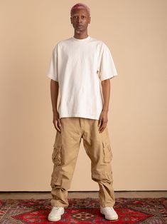 The 8 Pocket Cargo Pants, a streetwear essential. Designed with a relaxed fit throughout. These pants feature 2 pockets on each side seam, zipper fly and finished with riveting at the knee. Model is 6'0 wearing a size 32. Please see last slide for full size chart. Check out our other listings for more colors and other streetwear styles. For news and product updates give us a follow on instagram at brandonthorne.us. Streetwear Sweatpants With Multiple Pockets Tapered Leg, Streetwear Tapered Leg Sweatpants With Multiple Pockets, Streetwear Sweatpants With Multiple Pockets And Tapered Leg, Streetwear Cargo Style Parachute Trousers, Tapered Leg Sweatpants With Multiple Pockets For Streetwear, Straight Leg Sweatpants With Multiple Pockets For Streetwear, Utility Streetwear Straight Sweatpants, Streetwear Parachute Pants With Hip Pockets, Straight Leg Cargo Sweatpants For Streetwear