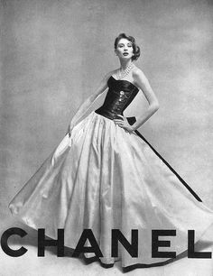 Chanel Gown, Suzy Parker, Jean Shrimpton, Moda Chanel, Vogue Vintage, Glamour Vintage, Mode Tips, Linda Evangelista