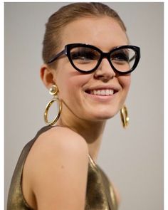 Eyewear Trends, Black Glasses, Josephine Skriver, Ray Ban Outlet, نظارات شمسية, Clear Glasses, Eye Frames