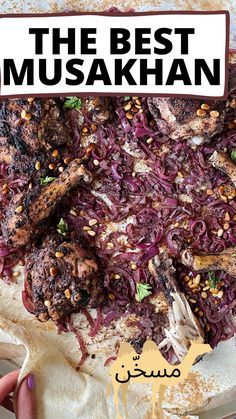 the best muskhan recipe is made with red cabbage, carrots and other vegetables