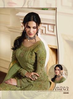 #tops #5 #Pakistani Suits Design by #Glossy #Amyra #vibha catalog Glossy #Simar Amyra vibha wedding #Sharara Suits Design. Buy online #2019 #Latest pakistani Suits and #Salwar with Sharara. Wedding Palazzo, Beige Wedding, Designer Anarkali