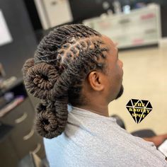 A Long Fishtail Braid Pair With Short Sides And Long Hair On Top Fishtail Loc Styles Men, Rat Tail Braid Men, Men Fishtail Braid, Long Fishtail Braid, Mens Fishbone Braids, Braids Haircut, Braids Hairstyles For Men, High Top Freeform Dreads, Funky Braids