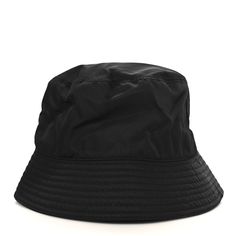 This is an authentic PRADA Re-Nylon Saffiano Metal Triangle Logo Mens Bucket Hat size L in Black. This stylish bucket hat is crafted of black nylon fabric with a black and silver hardware Prada logo at the front. Mens Bucket Hats, Prada Logo, Triangle Logo, Nylon Fabric, Black Nylon, Black And Silver, Black Nylons, Hat Sizes, Silver Hardware