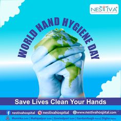 𝗪𝗼𝗿𝗹𝗱 𝗛𝗮𝗻𝗱 𝗛𝘆𝗴𝗶𝗲𝗻𝗲 𝗗𝗮𝘆 is observed on 𝟱 𝗠𝗮𝘆 every year.Its main purpose is to make people aware of the importance of cleaning hands and maintaining good hygiene. The theme for this year is 𝗔𝗰𝗵𝗶𝗲𝘃𝗶𝗻𝗴 𝗵𝗮𝗻𝗱 𝗵𝘆𝗴𝗶𝗲𝗻𝗲 𝗮𝘁 𝘁𝗵𝗲 𝗽𝗼𝗶𝗻𝘁 𝗼𝗳 𝗰𝗮𝗿𝗲. Good Hygiene, Better Day, Clean Hands, This Year, Festival