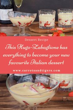 Recipe for Hugo-Zabaglione, a twist to the classic Italian custard dessert Zabaglione Elderflower Syrup Recipe, Elderflower Syrup, Italian Dessert, Syrup Recipe, Food Experiences, Italian Desserts, Classic Italian, Dessert Recipe, The Spot