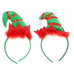 Description This is a set of Christmas hair hoops for the Xmas party, carnival, costume party or other celebration activities, which is made of high quality material, durable to use. They can add more pleasant atmosphere to your celebration. You will be the most attractive person with this hair decor. They will leave you a precious and unforgettable memory. Features - Material: Cloth - Size: About 23.00X11.50X4.50cm/9.04X4.52X1.77in - The hairband is made of good quality material, which is durab Celebration Activities, Hair Decor, Holiday Headbands, Elf Fun, Christmas Look, Carnival Costume, Baby Boutique Clothing, Christmas Headband, Elf Hat