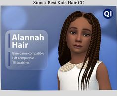 Wow, I can't believe I never knew about these Sims 4 kids hair cc! My Sims 4 kids cc folder was desperate for a refresh, so I needed these new cute sim kids hairstyles! They are way too cute and I can't wait to try them out on my child sim! I will never get tired of finding new Sims 4 Kids Custom Content!! Sims 4 Kids Hair, Sims 4 Kids Cc, Cute Sims, Child Hairstyles, Cc Folder, Kids Hair, Custom Content