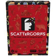 scattergories the classic quick - wit card game is now available for pre - order