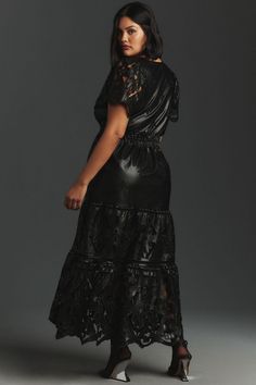 Rent The Somerset Maxi Dress: Faux Leather Embroidered Edition from Nuuly. Pick 6 items for $98/month. Free shipping + returns. Maxi Dress Anthropologie, Anthropologie Black Dress, Anthropologie Somerset Maxi, Somerset Maxi Dress, Anthropologie Tobie Dress, Free People Southwest Lace Maxi Dress, Community Of Women, Somerset, Anthropologie