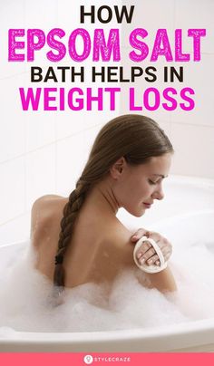 Epsom salt bath is a detoxifying bath that helps you relax and unwind after a hectic day. Here, we discuss the benefits of Epsom salt bath for weight loss. Epsom Salt Bath Benefits, Epsom Salt Benefits, Bath Benefits, Bath Detox, Epsom Salt Bath, Salt Bath, Epsom Salt, Fish And Chips, Stubborn Belly Fat