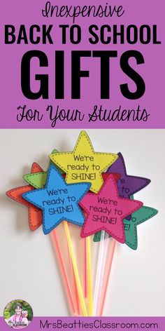 the back to school gifts for your students that are easy to make and great for any special occasion