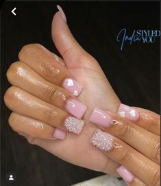 Cute Short Nails, Cute Acrylic Nail Designs, Her Nails, Work Nails