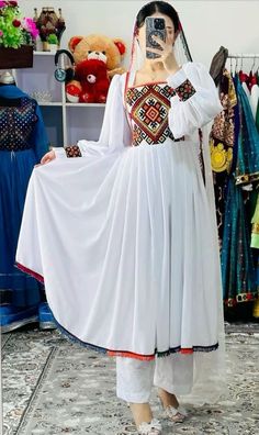 Uzbek Clothing, Uzbek Dress, Kurtis Design, Afghan Style