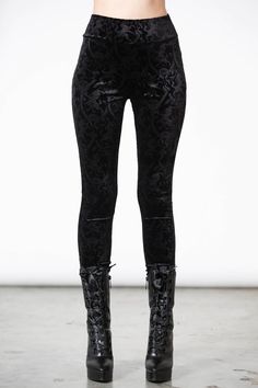 Versilesa Leggings | Killstar Blue Banisters, Killstar Clothing, Goth Things, Kill Star, Gothic Leggings, Lydia Deetz, 2010 Fashion, Goth Clothing, Clothing Art