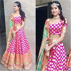 Instagram Banaras Lehenga Designs, Banaras Lehenga, Manish Malhotra Lehenga, Indian Dress Up, Designer Bridal Lehenga Choli, Wedding Lehenga Designs, New Saree Blouse Designs, Lehnga Dress