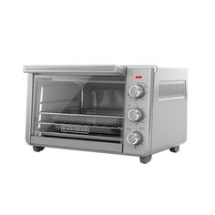 BLACK+DECKER Convection Air Fry Toaster Oven, 6-Slice Crisp 'N Bake, TO3217SS - Walmart.com Veggie Chips, Frozen Snack, Family Of 6, Air Frying, Air Fry, Fried Food, Slice Of Bread, Black & Decker, Toaster Oven