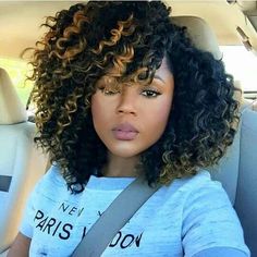 Curly Crochet Hair Styles, Crochet Braids Hairstyles, Hair Crush, Crochet Braids, Crochet Hair Styles, Big Hair, Protective Hairstyles, Hair Dos, Gorgeous Hair