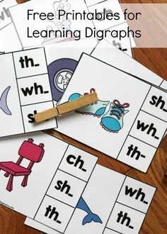 free printable worksheets for learning digrass to learn the letter sounds