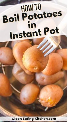 how to boil potatoes in instant pot