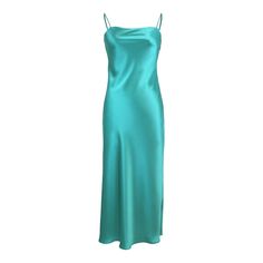 A showstopping blue-green hue that reminds us of tropical oceans. Jacoba Jane's Margot Dress in Verdigris is cut on the bias from 100% sik charmeuse. Designed to grace the body, not hug it. Made with our signature 19 momme silk satin, a substantial silk that feels effortless. Falls just below the knee with adjustable camisole straps and a 90's inspired straigth neckline. CARE & INFO Dry clean only 100% silk satin Bias cut (learn more about that here) SIZING NOTES Fits true to size, take your usu Green Silk Satin Dress For Formal Occasions, Green Silk Slip Dress For Formal Occasions, Formal Green Silk Slip Dress, Green Silk Dress Bias Cut For Party, Green Silk Evening Slip Dress, Green Silk Slip Dress For Evening, Green Midi Dress With Bias Cut For Night Out, Green Silk Dress With Satin Finish, Green Silk Dress For Evening With Bias Cut