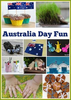 australia day fun activities and crafts for kids to do in the park or at home