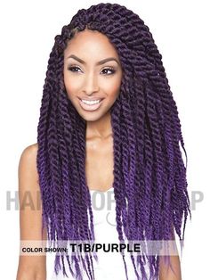 Isis Collection Afri Naptural Montego Twist Braid 16inches Expression Braiding Hair, Lilac Hair Color, Braids Curls, Natural Hair Twist Out, Twist Braid, Lilac Hair, Cool Braid Hairstyles