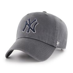 Our MLB Headwear collection features high-quality New York Yankees hats, available in our classic, relaxed-fit Clean Up Style. Show off your team loyalty & shop today! Yankee Hat, Sports Lifestyle, New York Yankee Hat, Raised Embroidery, New York Rangers, 47 Brand, Christmas 2020, New York Mets, Cincinnati Reds