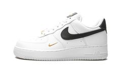 Womens Air Force 1, Black And Gold Shoes, Nike Shoes Air Force, Womens Basketball Shoes, Nike Gold, Cute Nikes, Nike Air Force 1 Low, Gold Shoes, Nike Womens