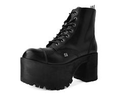 Black Brush-Off 7-Eye Nosebleed Boot Goth Shoes, Black Brush, Winter Fashion Outfits Casual, Black Platform Boots, Boot Style, Environmentally Conscious, Vegan Shoes, Shoes Outlet, Outfits Casual