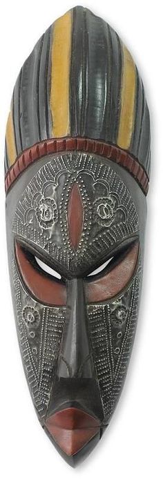 Ashanti Donkor Ashanti People, Uk Christmas, Monster Mask, Wood Mask, Mask Wall, African Home Decor, African Mask, Black Art Painting, Black Artwork