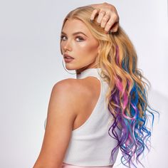 Blonde And Color Hair Ideas, Medium Blonde Hair, Dyed Hair Pastel, Semi Permanent Hair Color, Medium Blonde, Hair Density, Christmas Hair, Hair Strand, Permanent Hair Color