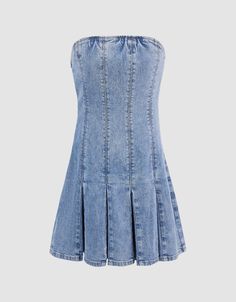 La Belle Denim Dress, Luxury Fitted Sleeveless Denim Dress, La Belle Sleeveless Denim Dress, Luxury Blue Mini Denim Dress, Eloquii Denim Dress, Form Fitting Black Dress, College Clothes, Summer 24, College Outfits