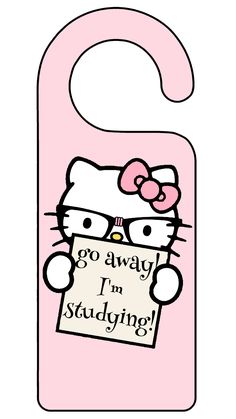 do not disturb knock please door cut out sign hello kitty studying busy baby light pink coquette Y2k Door Decor, Hello Kitty Do Not Disturb Sign, Door Decoration Ideas Bedroom, Cool Door Ideas, Cute Do Not Disturb Signs, Hello Kitty Door Decoration, Hello Kitty Bulletin Board, Door Sign Aesthetic, Hello Kitty Decorations Room