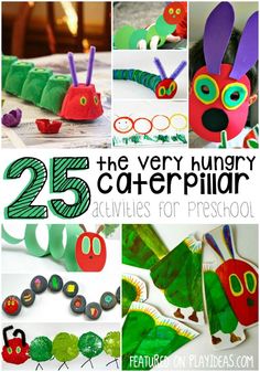 the very hungry caterpillar activities for preschool and toddlers to do with them