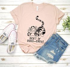 Make T Shirts, Tigger Winnie The Pooh, Cute Disney Outfits, Disney Trip Shirts, Disney World Outfits, Mode Kimono, Disney Etsy, Disney World Shirts, Shirts Ideas