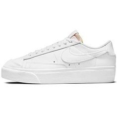 Item: Nike Blazer Low Platform  Condition: New Color: White Style Code:  DJ0292 100 Size: LISTED ABOVE Comes With: Not in Original Box  100 Percent Authentic or Double your Money Back Shipping is Free in the US and 60 International Will ship using USPS or Fedex Ground Paypal confirmed address are the payments Please Bid with confidence 100% positive feedback and Owner of online rare shoe retailer JMSNEAKERS There are absolutely no RETURNS, REFUNDS, or EXCHANGES on this product for any reason We Double Your Money, Blazer 77, Rare Shoes, White Canvas Shoes, Nike Blazer Low, Womens Blazer, Blazer Low, Nike Womens, White Nike