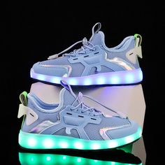 LED Light Up Shoes Kids Boys Girls Flashing x9x Sneakers
Suggest:

To ensure your child’s foot comfort, Please measure foot length and refer to the size chart diagram correctly choose the size, thank you!
Please find the size chart in the picture area to choose the right size.



Notice:

1. Package includes: 1 pair of shoes and 1 USB charging cord
2. Please plug the cable into the charging dock slowly.
3. Keep charging in time when you found the light is dark or not so bright. The lights will b Color Changing Shoes, Boys White Shoes, Baby Blue Shoes, Brown Formal Shoes, White Shoes Outfit, White Baby Shoes, Black Formal Shoes, Light Shoes, Led Shoes