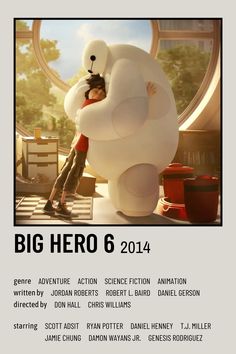 big hero 6 polaroid poster Hero 6 Movie, Movie Poster Wall