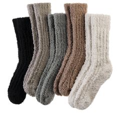 PRICES MAY VARY. Cozy & Warm: Our women's fuzzy slipper socks are made with a blend of high-quality materials. They are incredibly soft, breathable, and durable, providing cloud-like comfort that will keep your feet and toes warm during cold weather. Let these cozy socks protect your feet and provide lasting warmth on chilly winter days! Fluffy & Soft: Our slipper and sleep socks for women are designed with high-tech microfiber, elastic fabrics, and soft-touch features to ensure maximum comfort Sleep Socks, Cabin Socks, Best Anniversary Gifts, Bed Socks, Fluffy Socks, Soft Slippers, Fuzzy Slippers, Fuzzy Socks, Cozy Socks