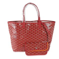 Goyard Red Goyardine Canvas Saint Louis Pm Goyard Goyard Bag, Quilted Purses, Evening Handbag, Purse Organization, Saint Louis, Birkin Bag, Gucci Jackie Bag, Dior Saddle Bag, Louis Vuitton Neverfull