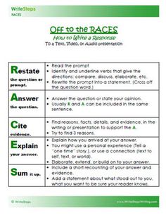 a green and white checklist with the words off to the races written on it