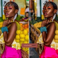 3 Color Pop Melanin Presets Best Brown Dark Skin Black | Etsy Black Preset, Danai Gurira, Dark Skin Beauty, Dark Skin Women