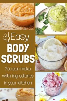 four easy body scrubs you can make with ingredients in your kitchen