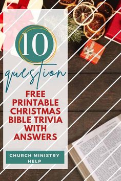 This free printable Christmas Bible trivia with answers is a great way to celebrate the holiday season with church family or at home. Bible Study For Christmas, Printable Christmas Quiz, Christmas Bible Trivia, Christmas Bible Study, Bible Trivia Games, Free Christian Printables, Bible Trivia, Christmas Quiz, Christmas Lesson