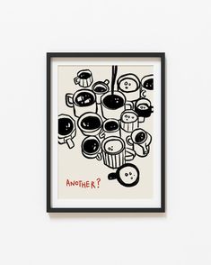 Another Coffee Print, Coffee Poster, Kitchen Wall Art, Kitchen Decor, Aesthetic Wall Art, Apartment Wall Art, Trendy Kitchen Print, UNFRAMED - Etsy UK Retro Kitchen Poster, Kitchen Art Print, Kitchen Decor Aesthetic, Graphic Design Wall Art, Wall Art Apartment, Modern Kitchen Art, Art Apartment, Wall Art Coffee, Apartment Wall Art