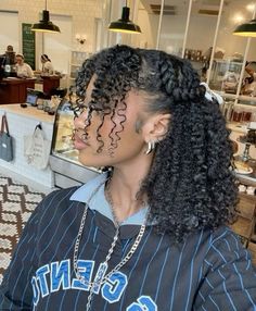 Cute Curly Hairstyles, Pelo Afro, Curly Hair Styles Easy, Hairdos For Curly Hair, Natural Curls Hairstyles