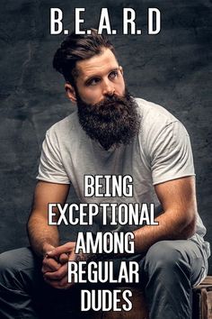 Badass Beard, Man Meme, Tattooed Man, Long Beard, Beard Humor, Epic Beard, Beard Hairstyle