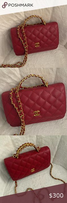 designer red bag