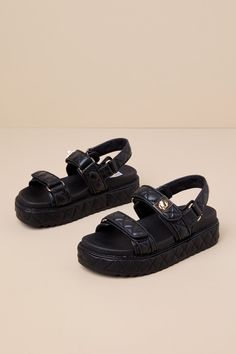 Trendy Black Wedge Sandals For Summer, Trendy Black Summer Wedge Sandals, Black Slingback Sandals With Buckle For Summer, Trendy Synthetic Sandals With Cushioned Footbed, Trendy Ankle Strap Sandals In Synthetic Material, Trendy Ankle Strap Sandals In Synthetic, Trendy Adjustable Strap Sandals, Trendy Ankle Strap Synthetic Sandals, Trendy Synthetic Ankle Strap Sandals